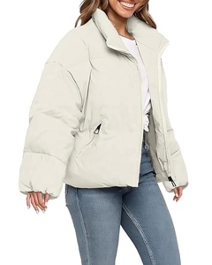 Veste matelassée de luxe de haute qualité pour femme, nouvelle marque d'hiver, veste matelassée personnalisée, ultralégère pour l'hiver - Product Image 4