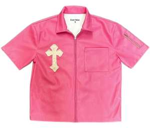 <b>Leather</b> <b>Shirt</b> - Product Image 4