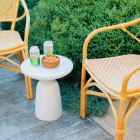 Fabrication de chaise de salle à manger en rotin écologique au look unique chaise tissée d'extérieur bon prix du Vietnam