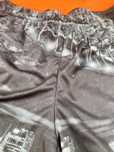 Short de basket-ball en maille imprimé par sublimation en polyester de 5 pouces avec logo personnalisé du fabricant pour hommes Style décontracté-XS à 6XL - Product Image 5