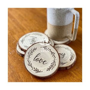 Posavasos de Madera Comerciales MÁS VENDIDOS para Uso a Gran Escala y Servicio de Catering a Granel, Calidad Uniforme y Estructura de Material Resistente - Product Image 1