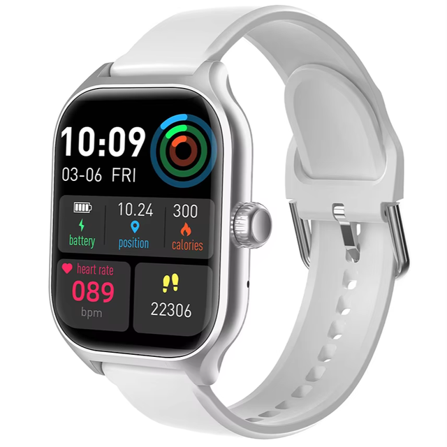 2025 QC BT01 Smart Watch 2.01 Inch TFT Large Screen  Call Heart Rate Sleep Monitor UNISEX Tracker Waterproof C28 PRO