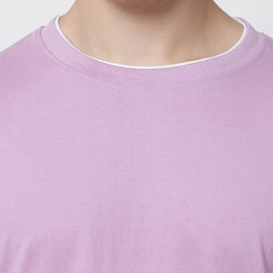 Camiseta Deportiva de Manga Larga Personalizada al por Mayor, Transpirable, 100% Algodón o Poliéster con Spandex, Camisetas Personalizadas con Ribete para Hombre - Product Image 6