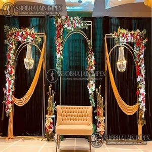 Cadre métallique design pour décorations de mariage - Product Image 6