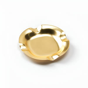 Trending Brass Gold Luxury <b>Ashtray</b> Handmade Stylish Smoking Accessory Premium <b>Ashtray</b> Wholesale Manufacturer Worldwide Importers - Product Image 2
