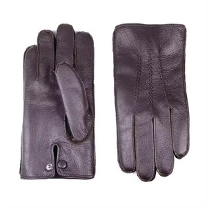 Gants de conducteur en cuir de vachette de qualité supérieure personnalisés en gros/Gants de conduite unisexes ajustés à la mode nouveau style vente à chaud - Product Image 5