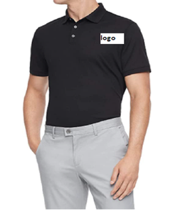 Pull-over en coton tricoté imprimé uni anti-UV 100 % coton infroissable importé pour hommes, fermeture à enfiler, lavable en machine, Bangladesh - Product Image 1