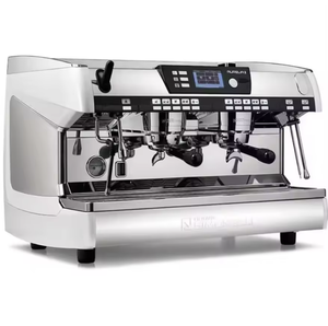 Producto en Oferta - Máquina de Espresso Comercial Aurelia II con 3 Cabezales de Preparación - Tipo Taza Alta, Acero Inoxidable Blanco. - Product Image 1