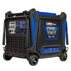 เครื่องกำเนิดไฟฟ้าสำรองแบบพกพาคุณภาพสูง DuroMax XP16000iH 16,000 วัตต์ ใช้ได้ทั้งน้ำมันและแก๊ส มีสินค้าในสต็อก - Product Image 1
