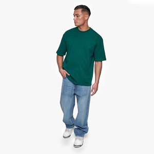 Camiseta Blanca al por Mayor para Hombre, 100% Algodón, 200 g/m², Talla Grande, Personalizable con Logotipo Frontal, Antiarrugas y Transpirable - Product Image 4