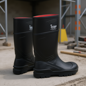 Bottes de sécurité noires Otra Fitness, taille 46, conformes aux normes S5 SR CI FO EN ISO 20345:2022 - Product Image 3