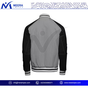 Veste universitaire avec coutures de haute qualité et boutons pression-Options de conception personnalisées pour les écoles, les collèges et les équipes sportives - Product Image 4