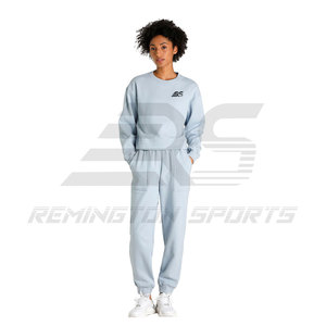 ชุดวิ่งออกกําลังกายผู้หญิงแบบกําหนดเองคุณภาพสูง ชุดวอร์มพร้อมชุดออกกําลังกายขายส่ง ปรับแต่งชุดเหงื่อผู้หญิง - Product Image 4