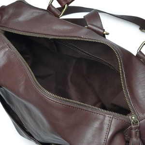 Qualité supérieure en cuir souple fait à la main multi-usages sac à dos Cum sac à main Top fournisseur indien fabricant Saman exportations - Product Image 5