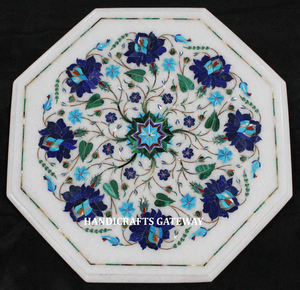 Modern Luxury Octagonal Shape White <b>Marble</b> Inlay Dining <b>Table</b> <b>Top</b> for Dining Room Living Room Furniture Dining <b>Marble</b> <b>Table</b> <b>Top</b> - Product Image 1