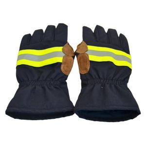 Guantes de Soldadura Resistentes al Fuego, Guantes de Cuero Vacuno para Barbacoa, Repostería, Trabajo de Bombero - Product Image 1