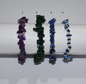 Natural Uncut chips <b>Gemstone</b> beads healing beaded <b>Bracelet</b>, Crystal Stretchy <b>bracelet</b>, <b>gemstone</b> Beaded beads <b>bracelet</b> - Product Image 1