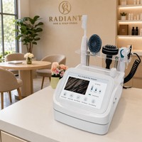 Analyseur de cheveux, de peau et de cuir chevelu professionnel portable 5 en 1 avec système de détection par caméra HD 200X, technologie de topographie 3D, compatible Wi-Fi