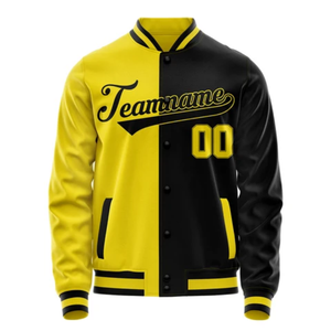 Chaqueta universitaria personalizada de alta calidad Chaquetas universitarias de lana Melton para hombre Chaqueta Letterman al por mayor ropa de moda - Product Image 1