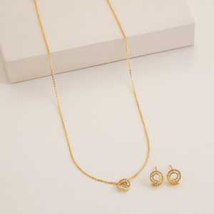 Collar de Plata 92.5 con Incrustaciones de Circonio para Regalo - Product Image 2