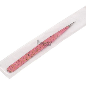 แหนบปลายบางสำหรับต่อขนตาปลอม45องศาเส้นใยปรับแต่งได้ - Product Image 4