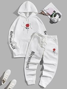 Conjunto de Sudadera y Pantalones Deportivos de Felpa Transpirable 100% Algodón de Peso Pesado, Diseño Personalizado, Sudadera con Capucha de Alta Calidad para Invierno - Product Image 3