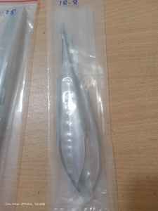 Renix International's Premium Yasargil Rhoton Basis Tijeras rectas esenciales de bayoneta para instrumentos microquirúrgicos - Product Image 2