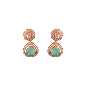 Ensemble collier et boucles d'oreilles tendance Gajaah en argent sterling 925 pour femmes Bijoux en argent pur de qualité supérieure pour femmes Occasions spéciales - Product Image 4