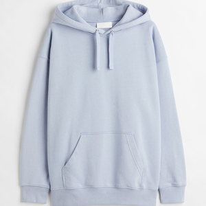 Nueva Sudadera con Capucha Extra Grande de Felpa de Algodón Orgánico Unisex para Invierno, de Alta Calidad, con Logotipo Personalizado, Impresión en Serigrafía 3D - Product Image 1