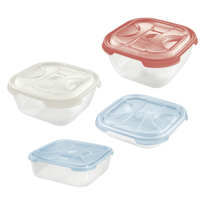 Cornice in Plastica 'frigo Box' Lt0,5 Cm 15.8x15.8x H.4,35 con Spazio per l'Acqua - Product Image 1