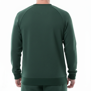 Sweat-shirt à capuche en coton coupe classique pour homme WX718722, fermeture éclair quart de tour, broderie personnalisée, pull d'hiver, vente en gros - Product Image 2