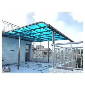 Prima Hot Sale Preço De Fábrica Shed Toldo Quintal Carro Shed Janela Terraço Canopy