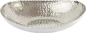 Bol fait main de créateur de luxe avec texture nickelage poids léger bol ustensiles de cuisine dessus de table - Product Image 6