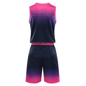 Conjunto de Uniforme de Baloncesto para Hombre |   Equipaciones de Baloncesto para Adultos |   Ropa Deportiva Personalizada para Equipos Universitarios con Características Antibacterianas y de Secado Rápido - Product Image 3