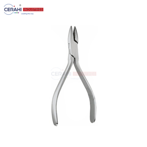 Ensemble de pinces de chirurgie craniomaxillofaciale mâchoire moyenne mâchoire courte pince à rainure plate coupe septale Instruments chirurgicaux électriques manuels - Product Image 4