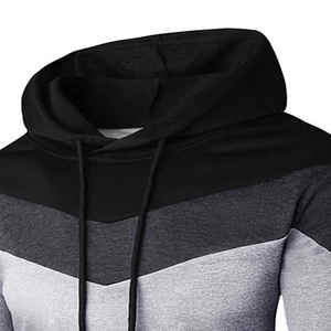 Sudadera con capucha para hombre Fabricantes de ropa Logotipo personalizado Sudadera con capucha de gran tamaño unisex Sudaderas con capucha de peso pesado en blanco - Product Image 3