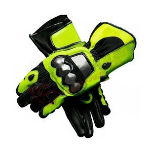 Cuir véritable doré mode moto Cordura hiver moto vestes réchauffé imperméable course maillot gants - Product Image 4