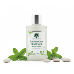 Bain de bouche naturel sans alcool aux herbes 200ml RedMoringa Italie Marque privée Antibactérien Haleine fraîche - Product Image 1
