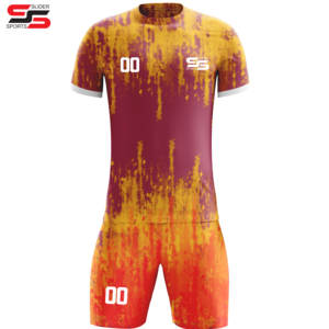 Vente chaude Hommes Respirant À Séchage Rapide Football Jersey Football Uniforme Football Chemises courtes Pour L'entraînement - Product Image 6