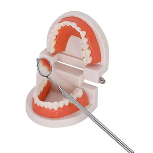 Kit Dental Manual profesional de acero inoxidable, agarre de cojín de lujo, clase III, instrumentos de Limpieza de dientes orales, incluido espejo - Product Image 4