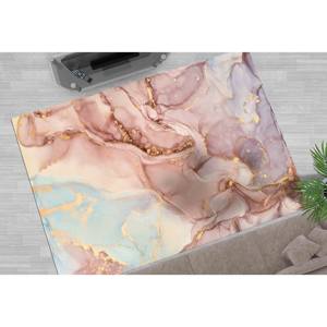 พรมพิมพ์ลายด้วยหมึกแอลกอฮอล์ลายหินอ่อน: ทันสมัย, ผ้าเชนิลล์, สำหรับทางเข้าบ้าน, ห้องนั่งเล่น, พรมเชนิลล์ - Product Image 3