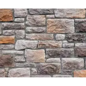 แผ่นหินตกแต่งผนังสีเทาเข้ม ลายไม่เรียบ รุ่น DK6001 - Product Image 1