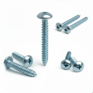 OEM/ODM Phillips Truss Head Self-Tapping <b>Screw</b> Zinc Plated Finish DIN 7981 ST4.0x38TA SS304/SS316 Construction Good Price - Product Image 3
