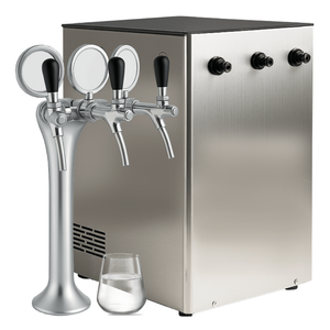 เครื่องทำน้ำเย็น-ร้อน-โซดา สำหรับโรงแรม รุ่น Commercial Hotel Electric 1140W ความจุ 50 ลิตร พร้อมระบบกรองใต้เคาน์เตอร์ 3 ทาง ผลิตในอิตาลี - Product Image 1