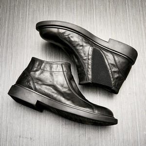 Zapatos Casuales Ligeros con Plantilla Absorbente de Sudor y Estructura Flexible, Zapatos Diarios para Hombre, Zapatos de Cuero - Product Image 3