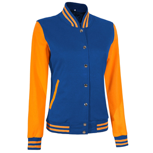 แจ็กเก็ตมีสีและโลโก้ปักลายที่มีตัวอักษรให้ความอบอุ่นสำหรับชายและหญิง - Product Image 5