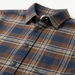 Camisa de Franela Gruesa de Leñador, 100% Algodón, a Cuadros, Estilo Vintage, Unisex, con Botones, Manga Larga, Formal, Abrigada, para Invierno, Ropa de Trabajo - Product Image 3