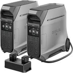 BEST Quality ECOo-FLOWwSS 8kWh <b>Portable</b> Power Station Pro 3 120/240V 8000W <b>AC</b> Output with 2 x Extra Batteries - Product Image 3