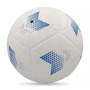 Balón de fútbol de cuero enlazado con calor de PU con logotipo personalizado de Alaay, Balón de entrenamiento de partidos oficiales con flechas blancas para jugadores de fútbol - Product Image 2
