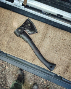 Handmade Industrial Forged Steel Tomahawk <b>Head</b> Axe Camping Hunting Custom Logo Option High Quality Professional Wood Handle - Product Image 6